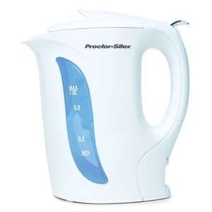 New Proctor Silex Automatic Electric Kettle   White Fast  