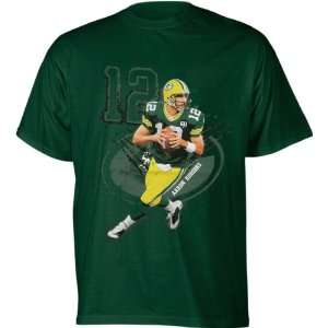 Aaron Rodgers Green Bay Packers Youth Live Player T Shirt