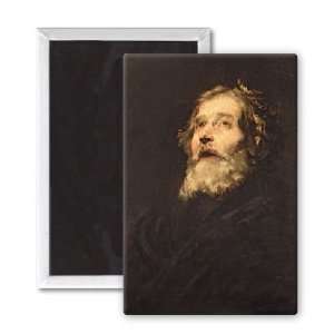  St. Peter (oil) by William Holman Hunt   3x2 inch Fridge 