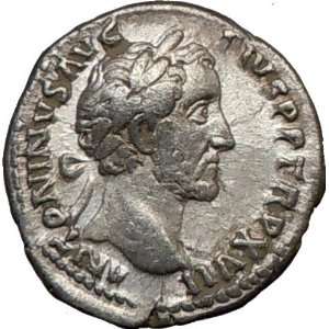 ANTONINUS PIUS 153AD Anonna Ancient Silver Roman Coin