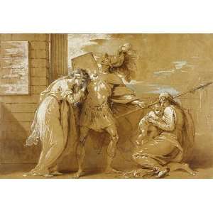   Benjamin West   24 x 16 inches   Fright of Astyanax
