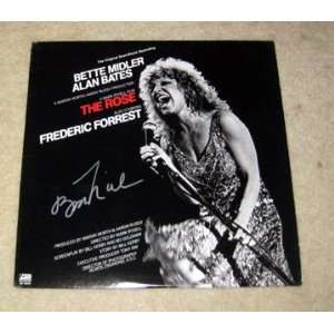 BETTE MIDLER autographed THE ROSE Record 