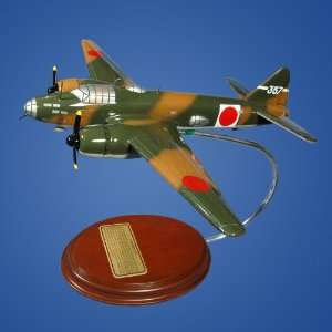 Mitsubishi G4M Betty Bomber Quality Desktop Wood Model Plane / Unique 