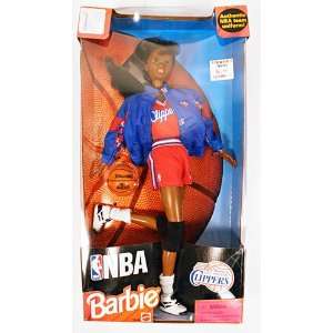  Mattel NBA Barbie Clippers Black 20745 Toys & Games