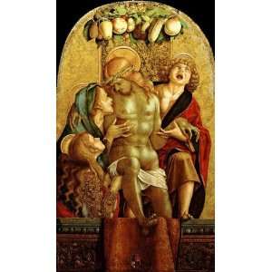 FRAMED oil paintings   Carlo Crivelli   24 x 42 inches   Dead Christ 