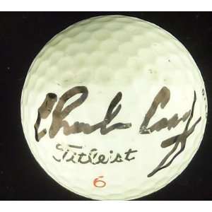 Charles Coody Signed Golf Ball JSA COA PGA 71 Masters   Autographed 
