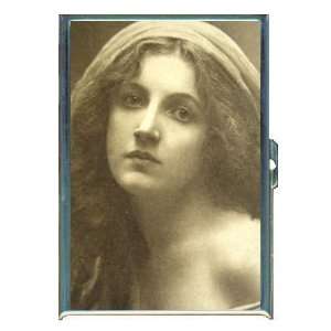  Victorian Stunning Young Lady ID Holder, Cigarette Case or 