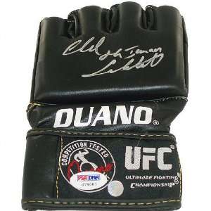 Chuck Liddell Autographed UFC Glove
