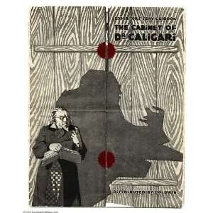   of Dr. Caligari Poster B 27x40 Conrad Veidt Werner Krauss Lil Dagover