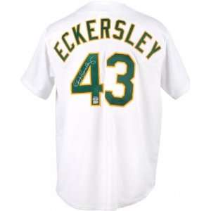Dennis Eckersley Autographed Jersey  Details Oakland Athletics 