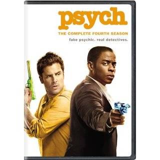 Psych The Complete Fourth Season ~ Dule Hill and Corbin Bernsen 