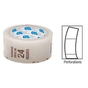  CRL 2 Clear Vinyl Molding Retention Tape   With Warning 