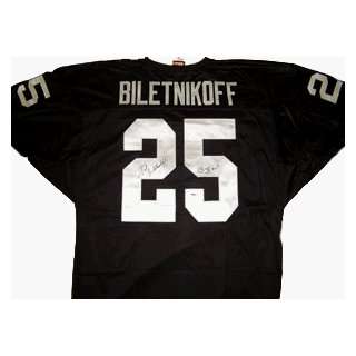  Signed Fred Biletnikoff Uniform   SBMVP Wilson Sports 