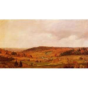 FRAMED oil paintings   Frederic Edwin Church   24 x 14 inches   Autumn 