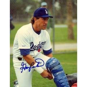 Gary Carter Autographed Picture   (Los Angeles Dodgers8x10