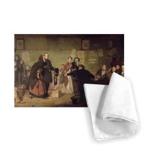  Before the Magistrates by George Elgar Hicks   Tea Towel 