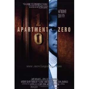  Apartment Zero Poster 27x40 Hart Bochner Colin Firth 