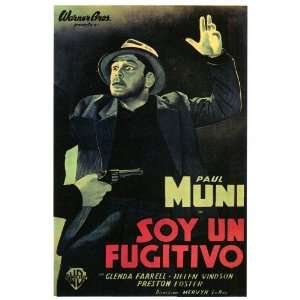  I Am a Fugitive From a Chain Gang (1932) 27 x 40 Movie 