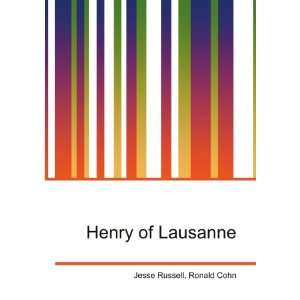  Henry of Lausanne Ronald Cohn Jesse Russell Books