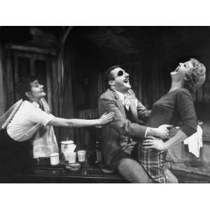  Actors Joan Plowright and Angela Lansbury in Scene From 