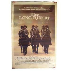  The Long Riders Poster David Keith Robert Carradine 