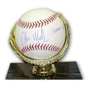 Kevin Millar Autographed Ball   with Cowboy Up 