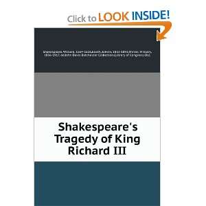   King Richard II. William Booth, Edwin, ; Winter, William, Shakespeare