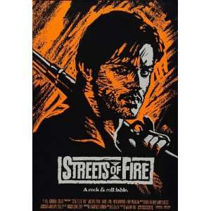  Streets of Fire (1984) 27 x 40 Movie Poster Style E