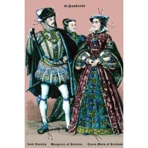  Lord Darnley, Margarette of Dorsette, and Mary Queen of 