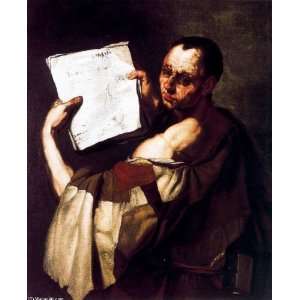 Hand Made Oil Reproduction   Luca Giordano   24 x 30 inches   Diogenes