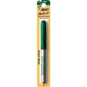 Mark It   Color Collection Permanent Marker, Fine Point, Forest Green 