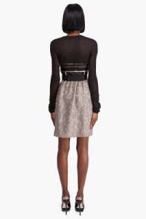 Proenza Schouler Strapless Metallic Bustier Dress for women  