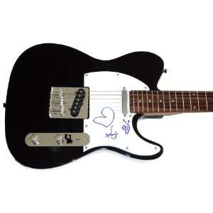  Moby Signed with added art Autographed Guitar UACC RD 