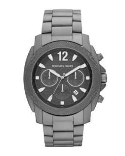 Y0Y4F Michael Kors Mens Titanium Oversized Cameron Chronograph Watch