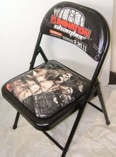 EDGE 2011 Elimination Chamber WWE Ringside Folding Chair New  