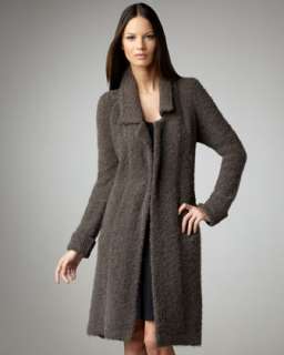 Plush Collar Coat  