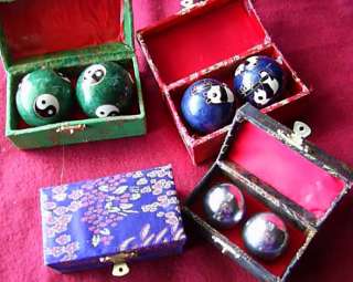 Baoding Chinese Chiming Health Exercise Balls 4 sizes  