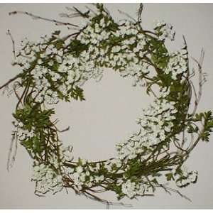 25 Queen Anne Lace Wreath