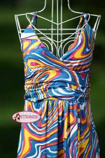 Maxi Dress Trendy Long Dress Boho Exotic S M SL015  