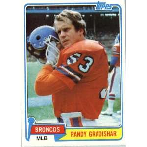  1981 Topps # 116 Randy Gradishar Denver Broncos Football 