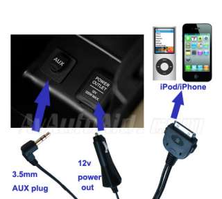 Mazda to iPod iPhone interface Audio Charge Cable Adapter for Mazda5 