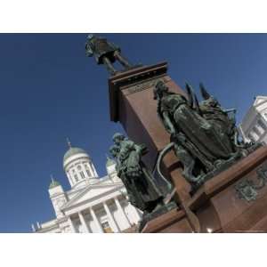  Senate Square with Statue of Emperor Alexander II and 