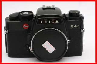 Leica R4S SLR Film camera body *EXC+++*  