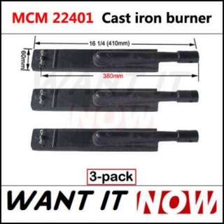 22401 Brinkmann Replacement Cast Iron Gas Burner 3 Pack  