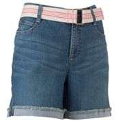 Lee Howie No Gap Cuffed Denim Shorts