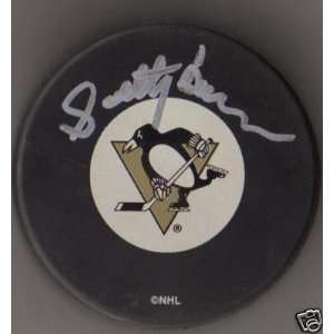  Scotty Bowman Autographed Puck   Pittsburgh Penguins Coa 