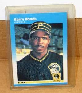 1987 Fleer Baseball Complete Set   Barry Bonds Rookie  