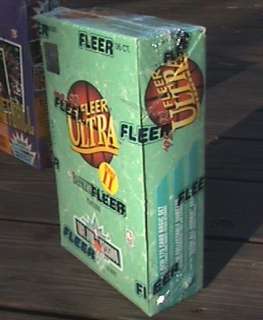 92 93 Fleer Ultra series II 36 pack box NBA Basketball NIB Shaq Rookie 