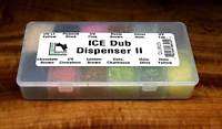 Hareline Ice Dub II with Dispenser   fly tying dubbing  