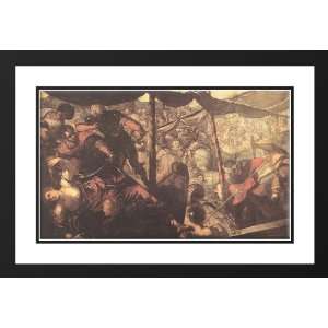  Tintoretto, Jacopo Robusti 40x28 Framed and Double Matted 